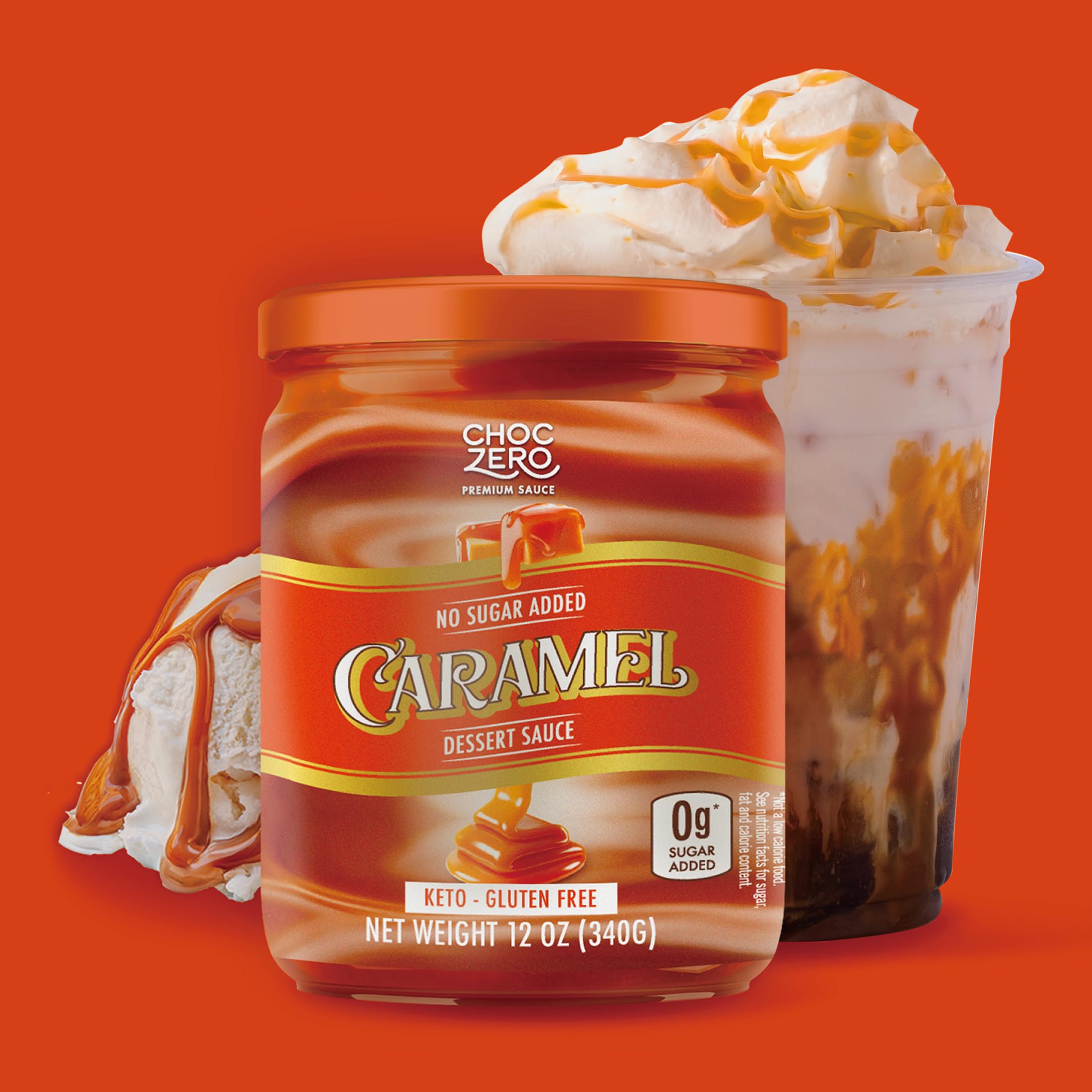 ChocZero keto caramel sauce refrigerate after opening maintains freshness.
