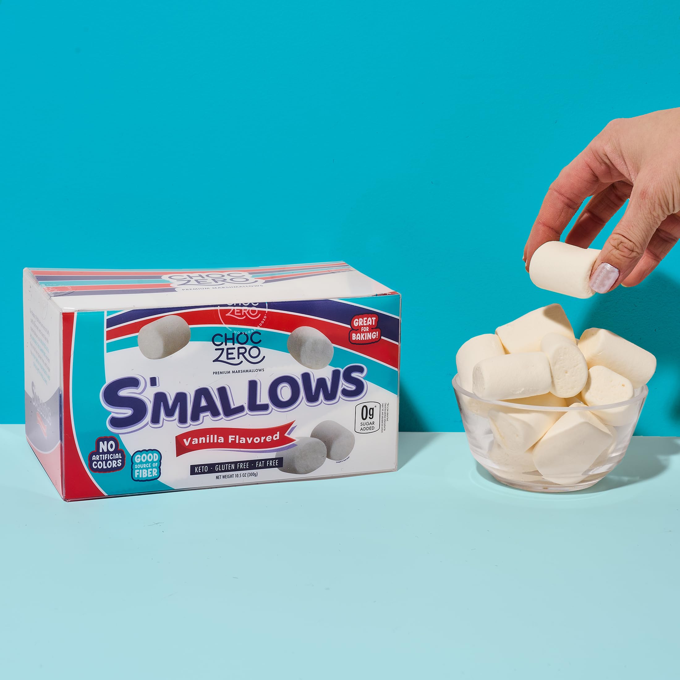 ChocZero marshmallows campfire-roast for keto-friendly indulgence.