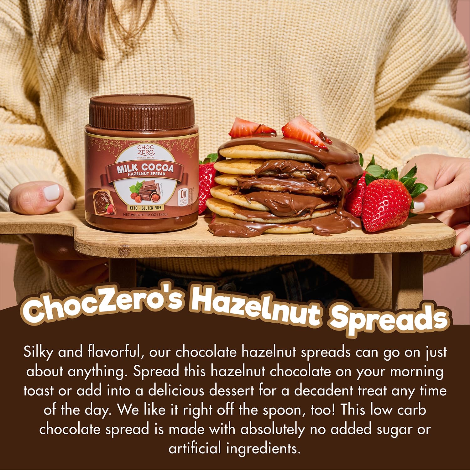 Close-up of ingredients; gluten-free, high-fiber spread for mindful indulgence.
