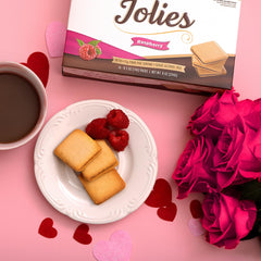ChocZero Raspberry Jolies with coffee pairing for keto-friendly snack