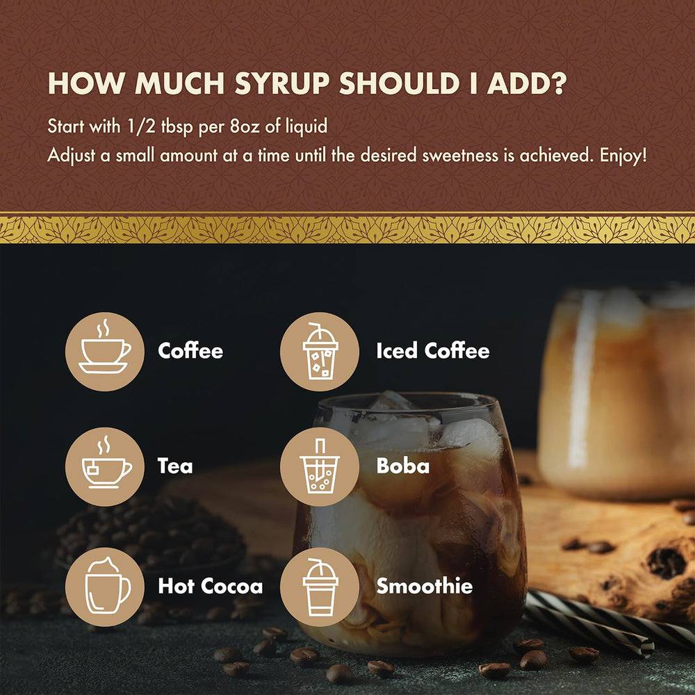 ChocZero Irish Cream syrup with oats for breakfast