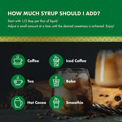 ChocZero Peppermint Syrup in cocktails offers sugar-free, refreshing mint note.