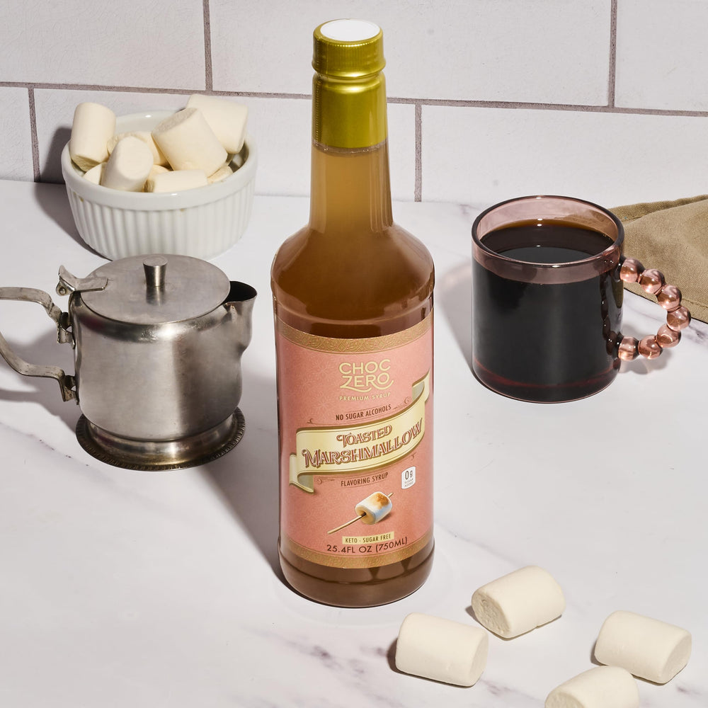 ChocZero toasted marshmallow syrup baking dessert idea without sugar