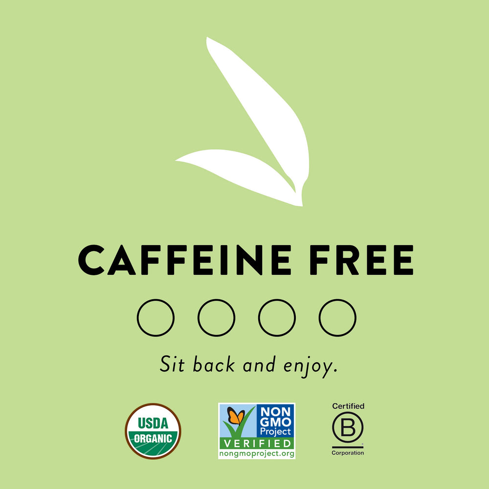 Choice Organic Teas Mint Sage Tea served hot in a cup offers comforting herbal warmth
