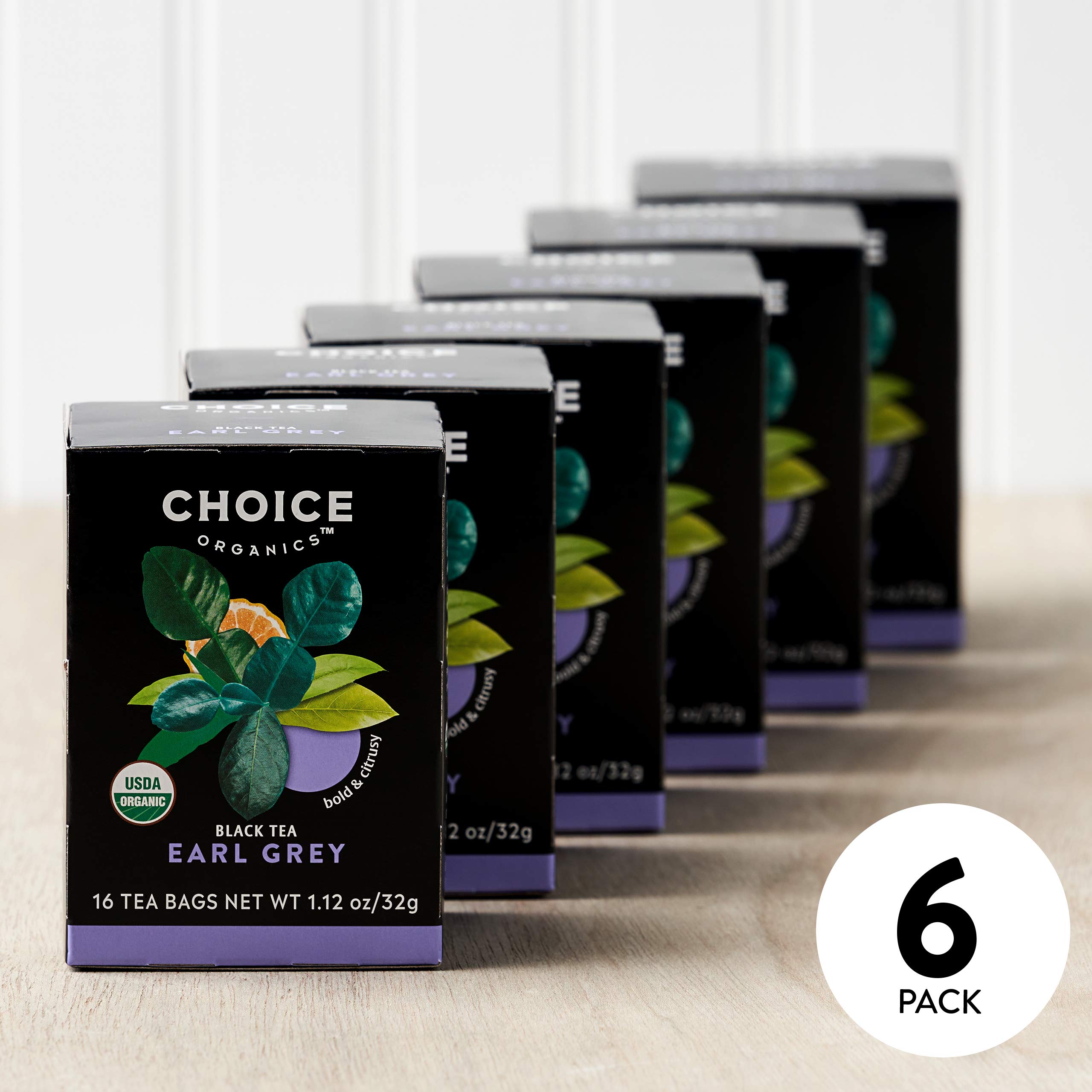 Choice Organic Teas carton packaging made from recycled paperboard