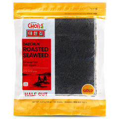CHOI'S 1 Daechun roasted seaweed GIM sheets for premium at-home sushi.