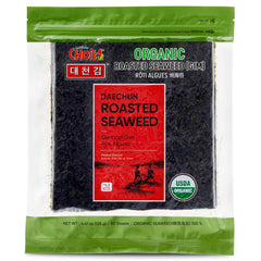 CHOI'S 1 organic roasted seaweed gim sheets ready for sushi, crisp and versatile