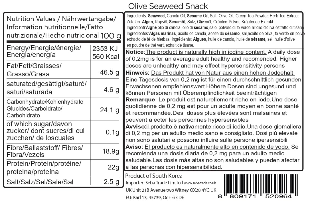 CHOI'S 1 Daechun seaweed-sheet-original delivers a satisfying crunch and savory flavor