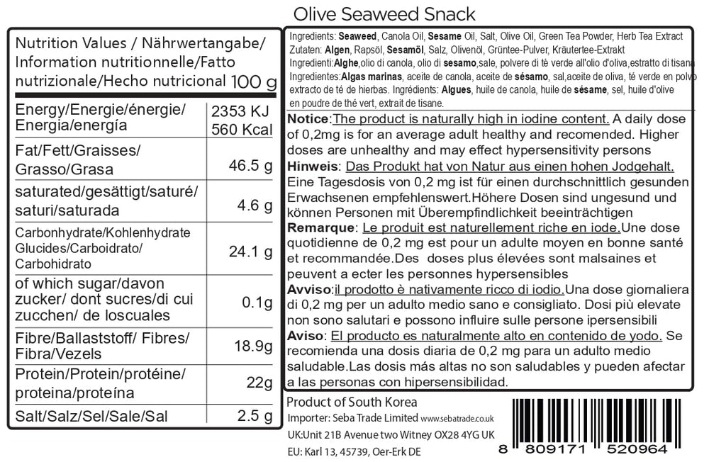 CHOI'S 1 Daechun seaweed-sheet-original delivers a satisfying crunch and savory flavor