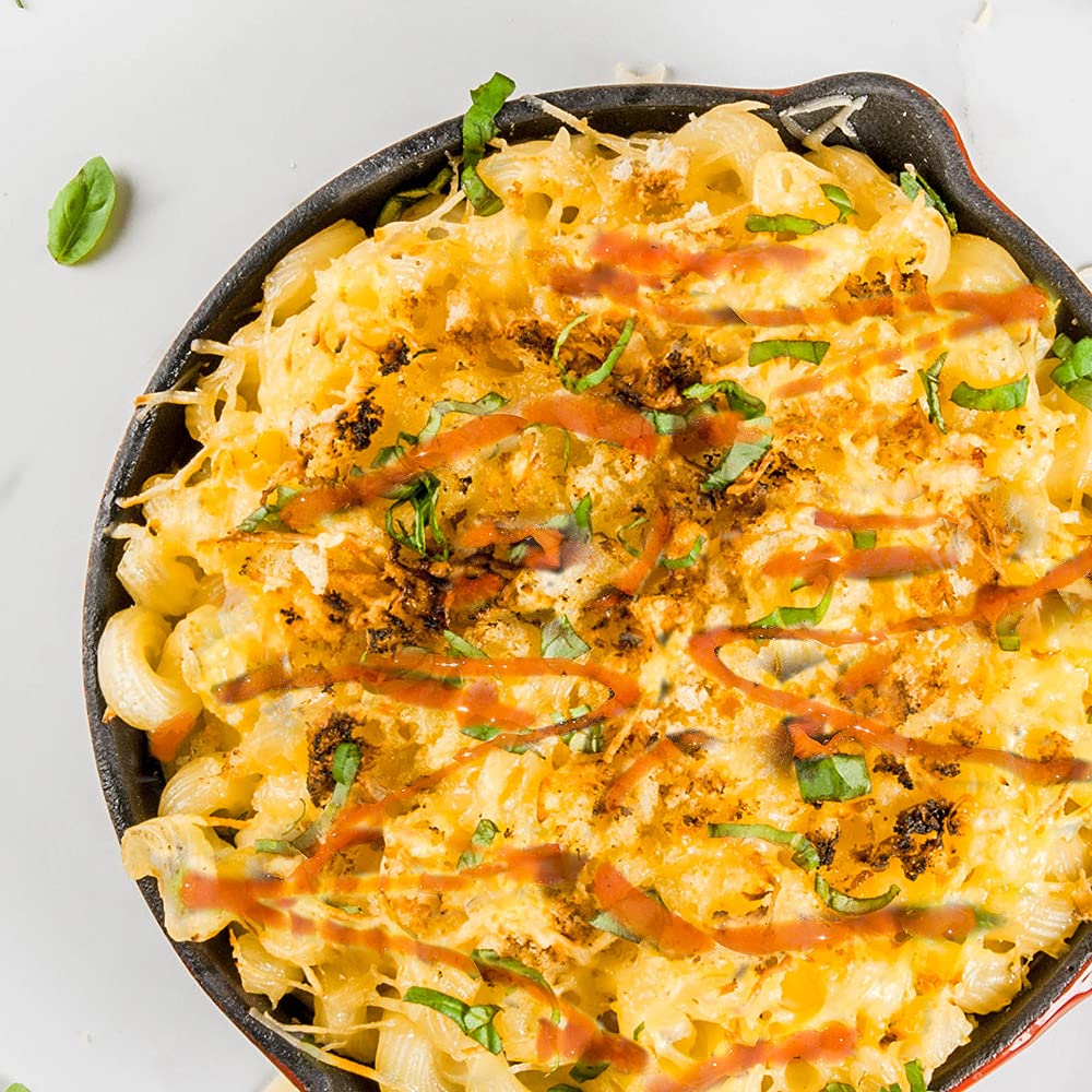 Cholula Chili Garlic Hot Sauce on eggs adds zesty, breakfast-friendly heat.