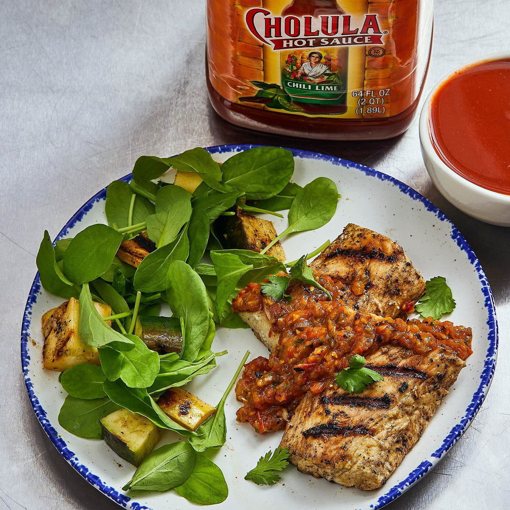 Cholula Chili Lime ingredients arbol and piquin peppers