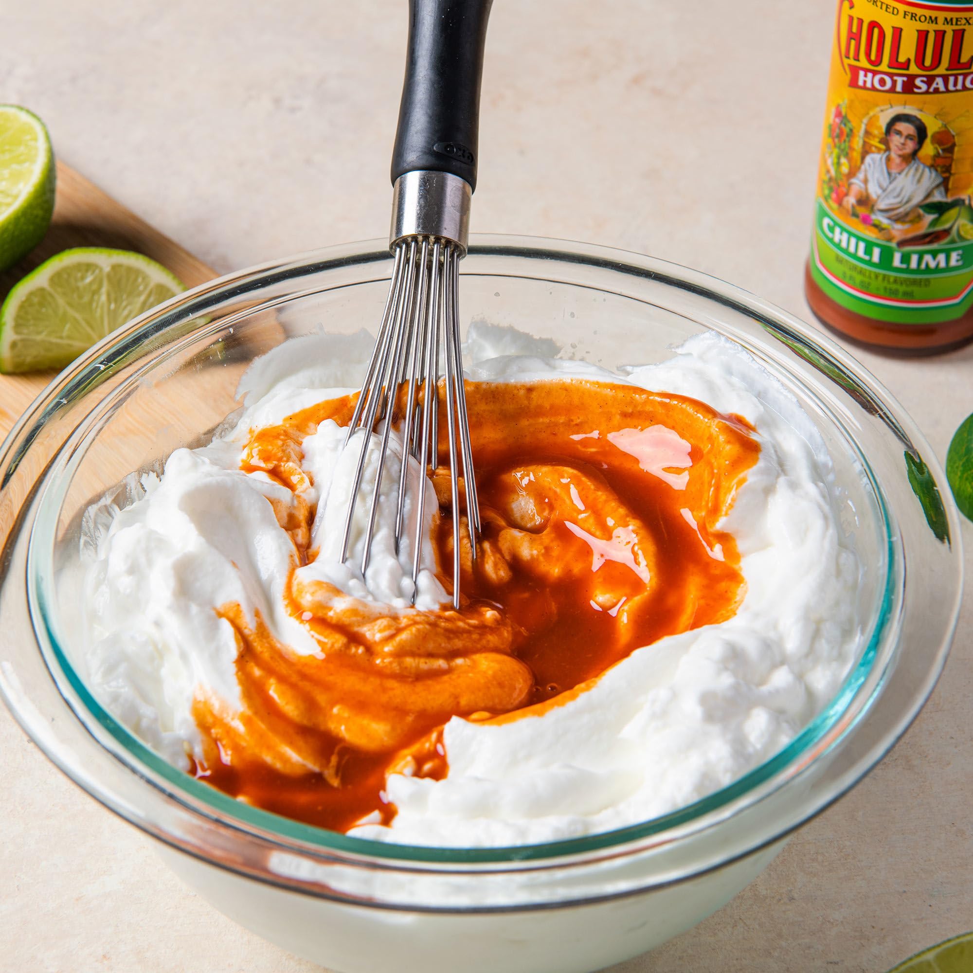 Salmon kissed with Cholula Chili Lime heat