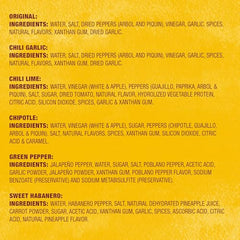 Cholula Chipotle bottle adds smoky heat to pizza and veggies.