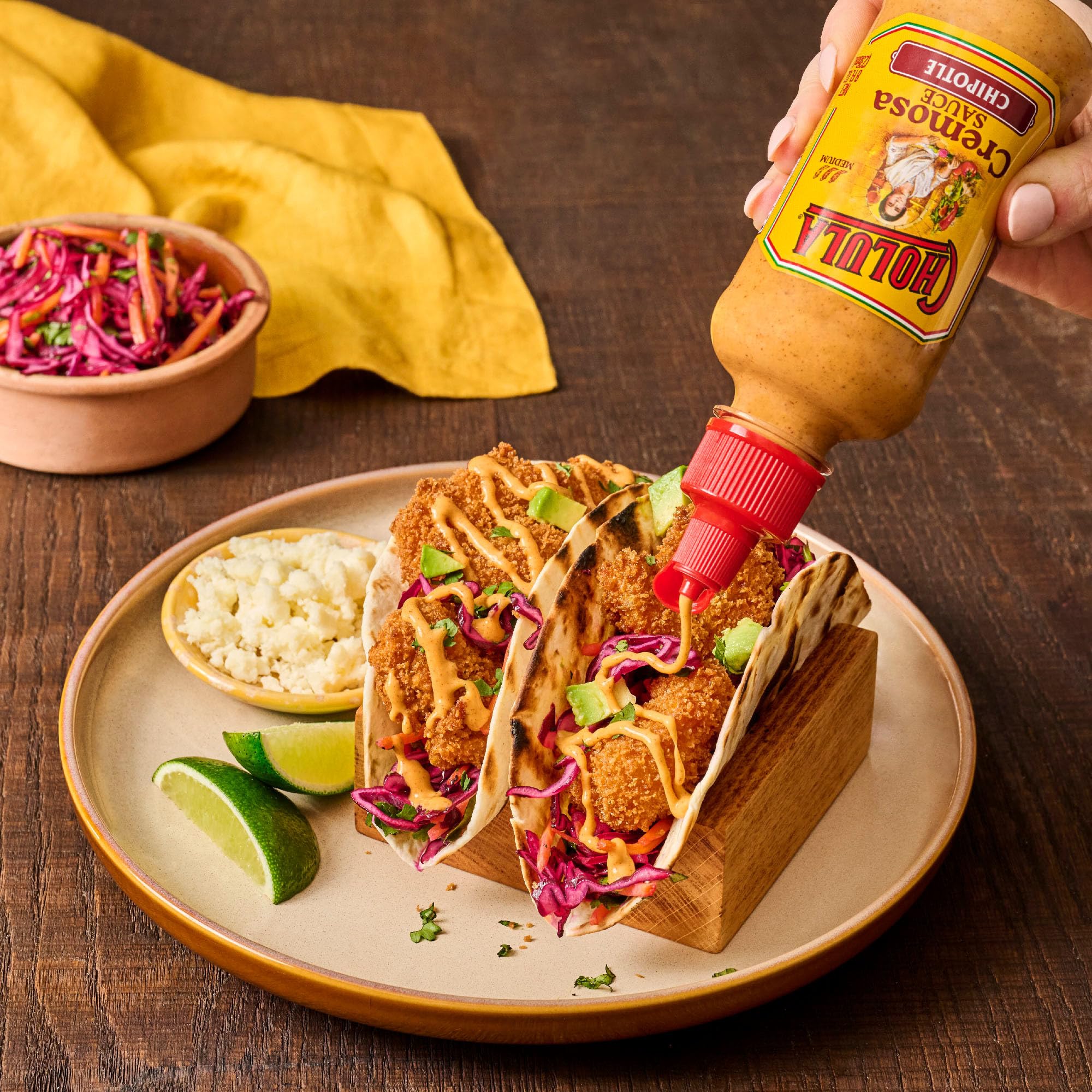 Cholula Cremosa Chipotle soup swirl enriches broths with creaminess