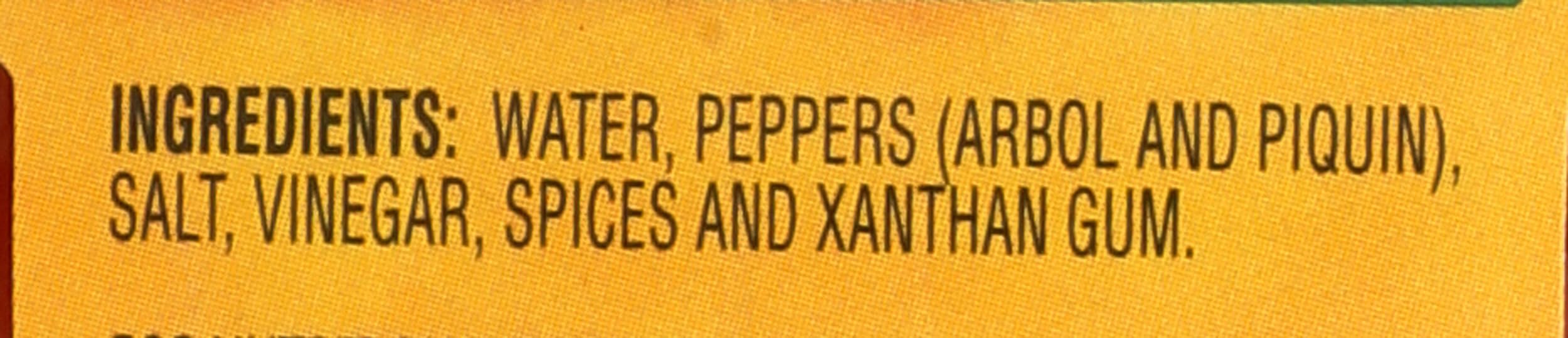 Cholula ingredients earth image emphasizes plant-derived, GMO-free options
