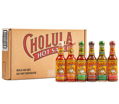 Cholula Original bottle ready to enhance eggs and Mexican favorites.