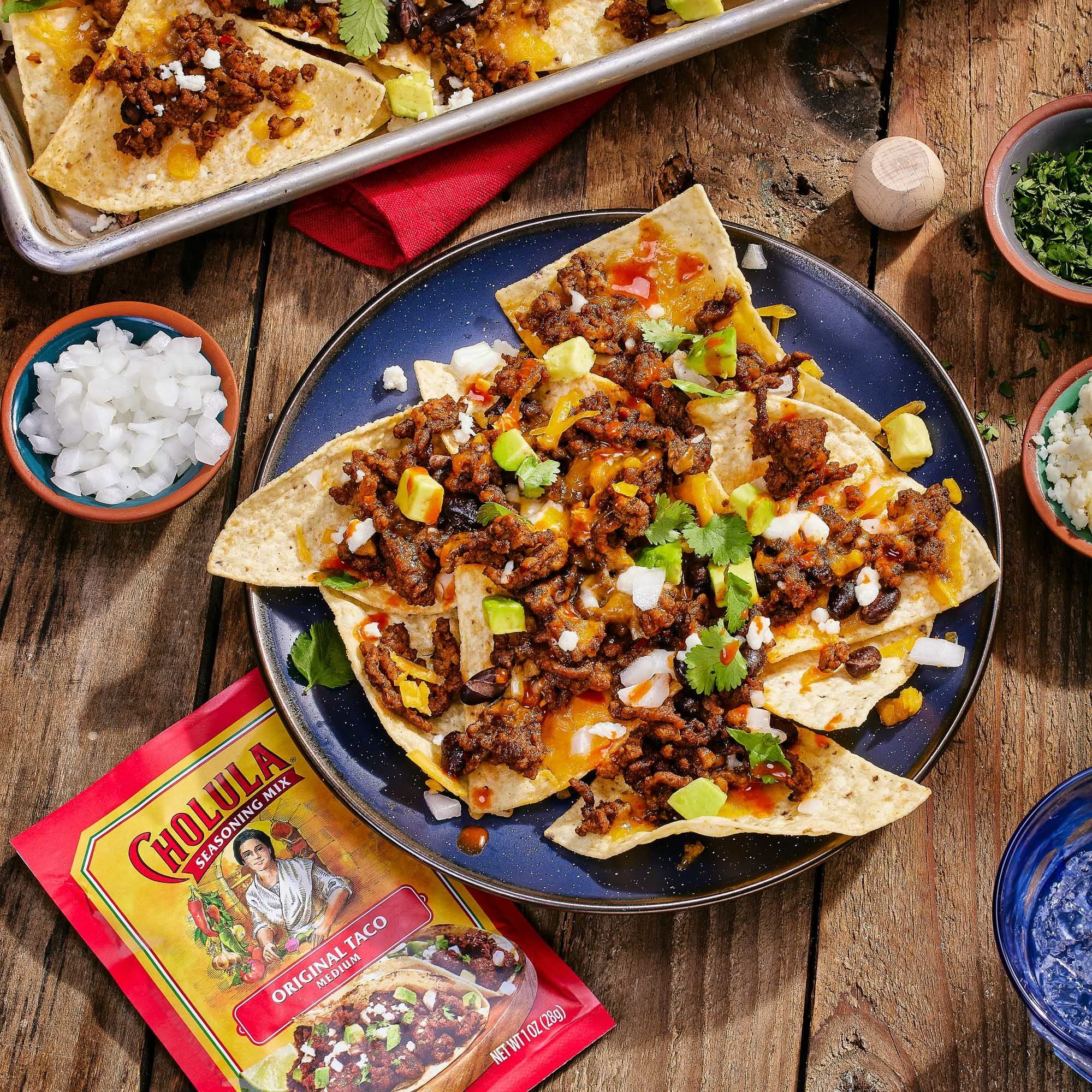Cholula queso-dip-topping enhances dips with Mexican-inspired zest.
