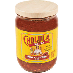 Cholula Smoky Chipotle Salsa jar boosts meals with smoky depth