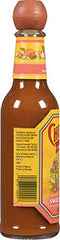 Cholula Sweet Habanero Hot Sauce label close-up signals quality ingredients for everyday meals.
