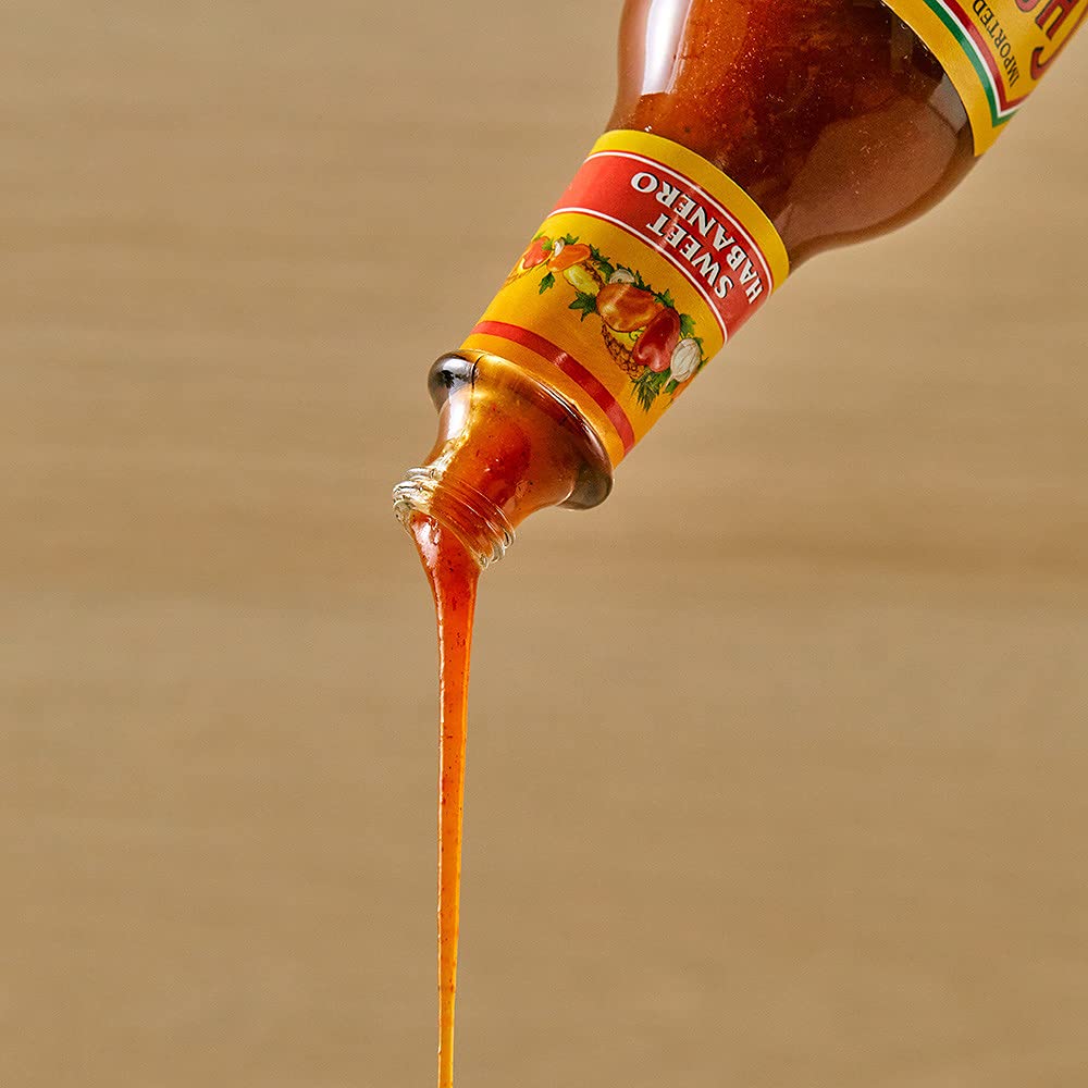 Cholula Sweet Habanero marinade bowl evokes tropical vibes.