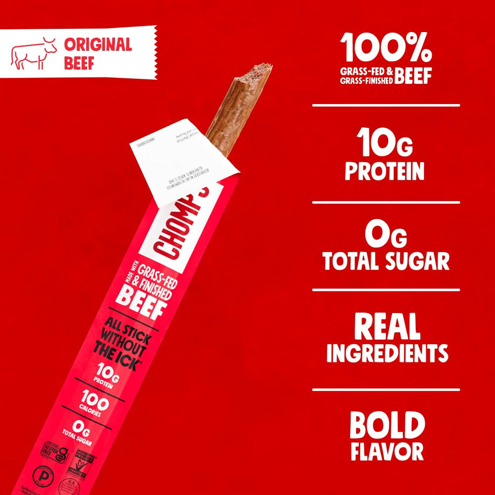 Open pack showing convenient sticks for quick snacking.