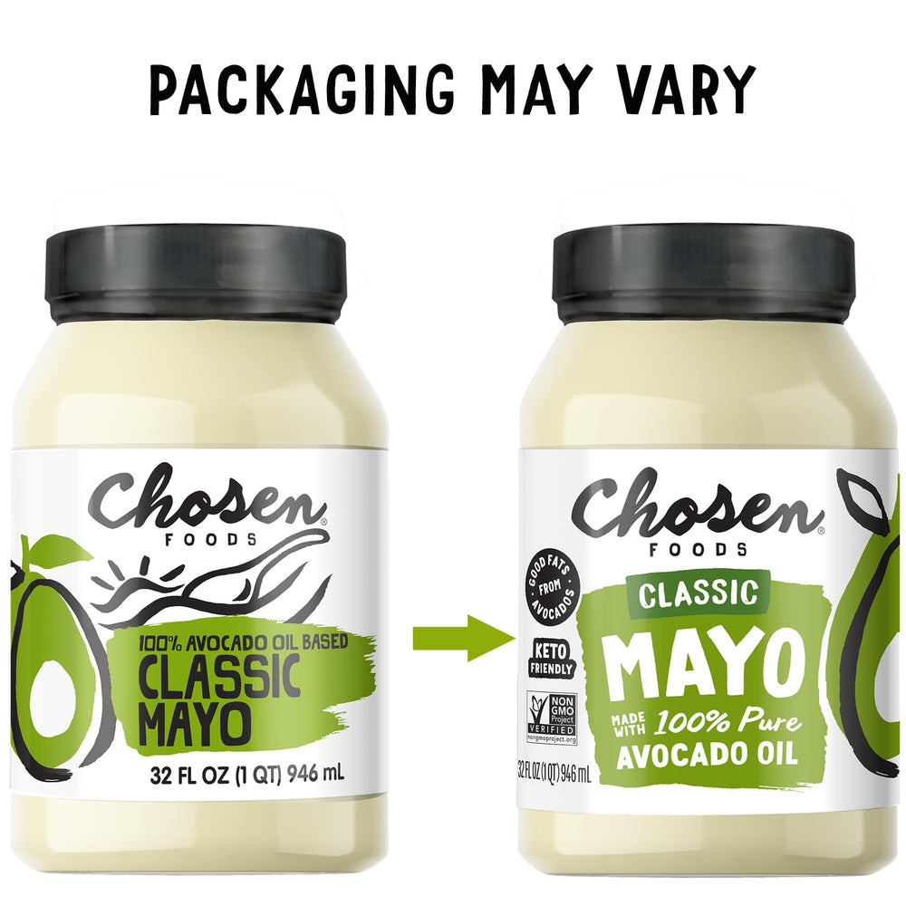 Chosen Foods avocado mayo dip bowl, creamy finish for veggies and chips
