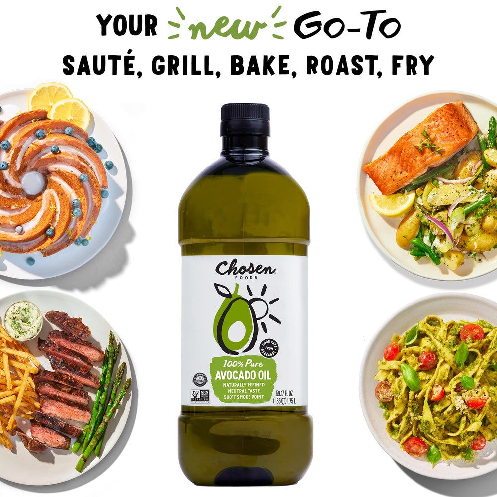 Chosen Foods Avocado Oil antioxidants Vitamin E and monounsaturated fats are celebrated in this product