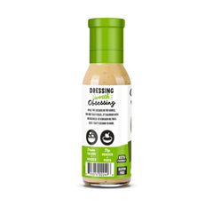 Chosen Foods Avocado Oil Caesar Dressing ingredients close-up showing avocado oil base.