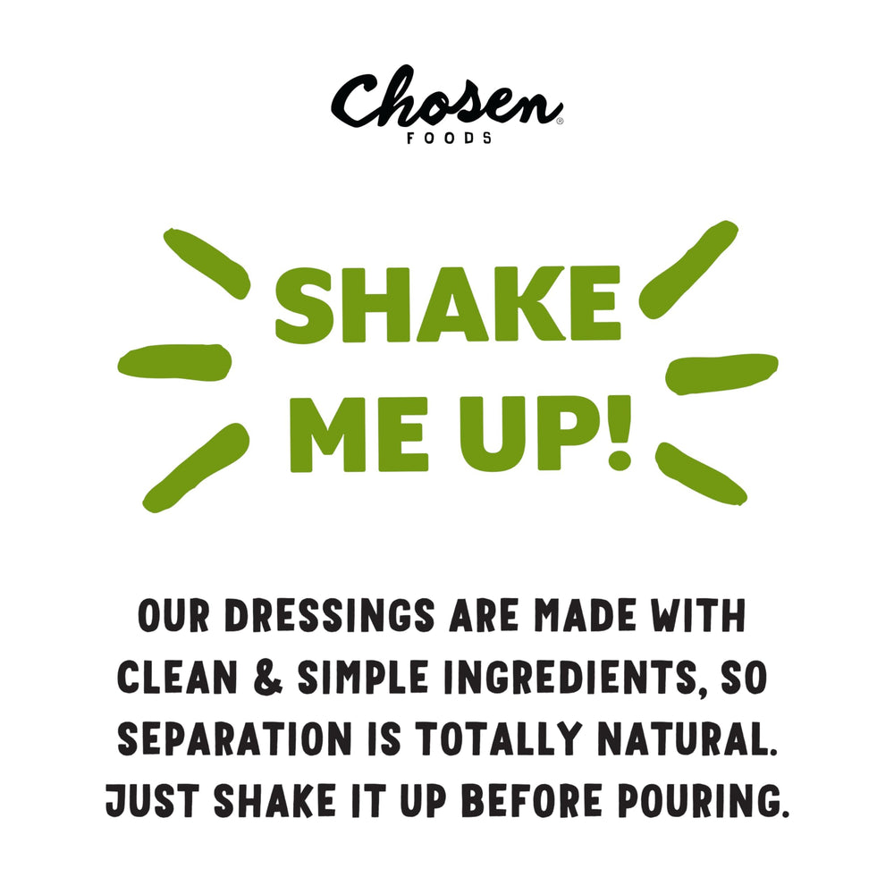 Chosen Foods Avocado Oil Caesar Dressing used as marinade for chicken or shrimp.