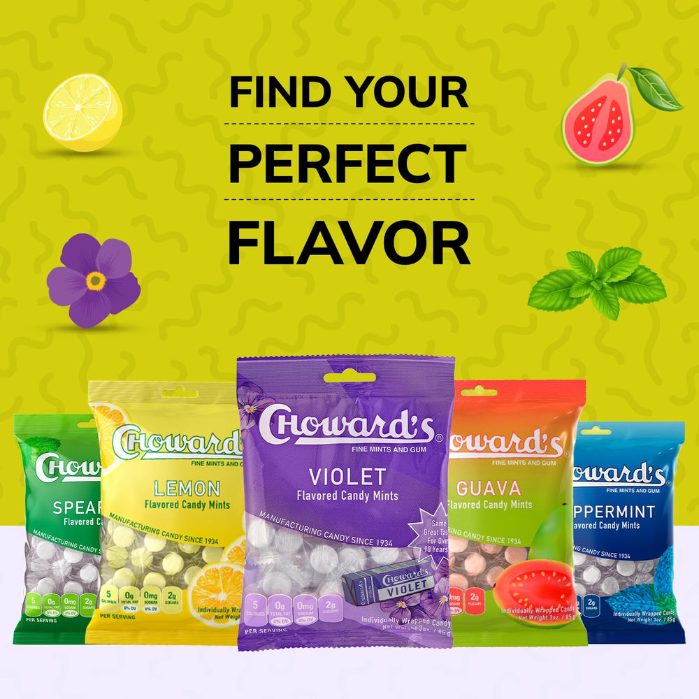 Choward's Lemonmint pocket-friendly pack fits in a purse or briefcase.