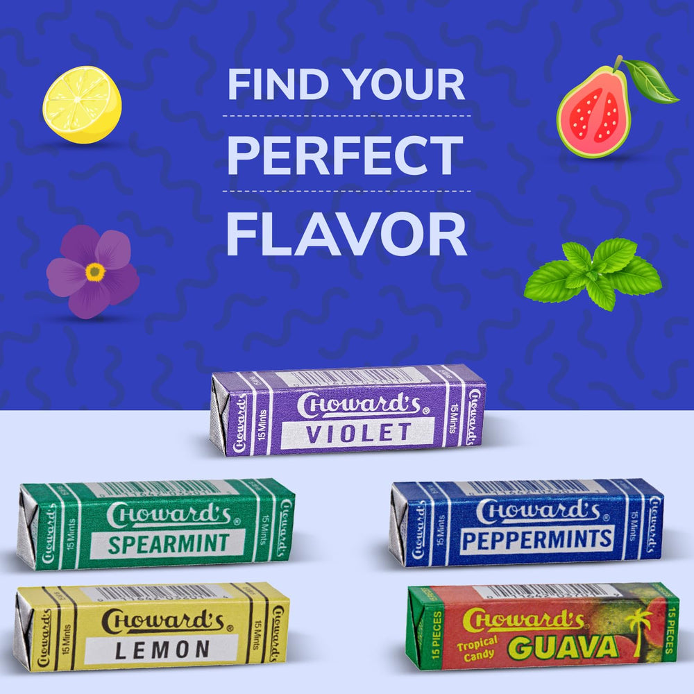 Choward's Mints travel-friendly packaging easy sharing in pockets