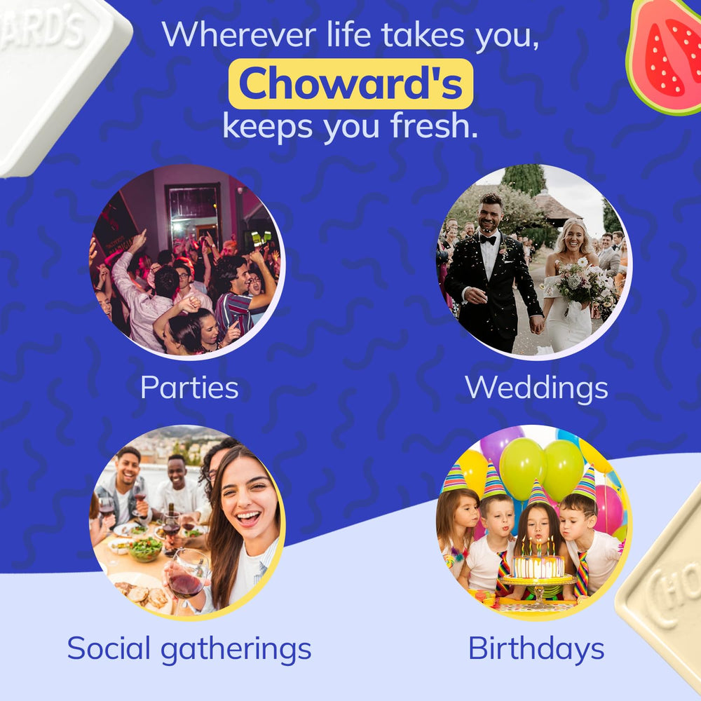 Choward's Mints assorted flavor pack tin versatile for lunchboxes