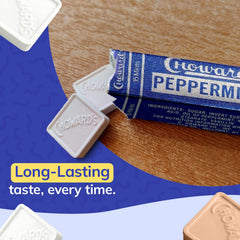 Choward's Mints Peppermint close-up cooling on-the-go moment