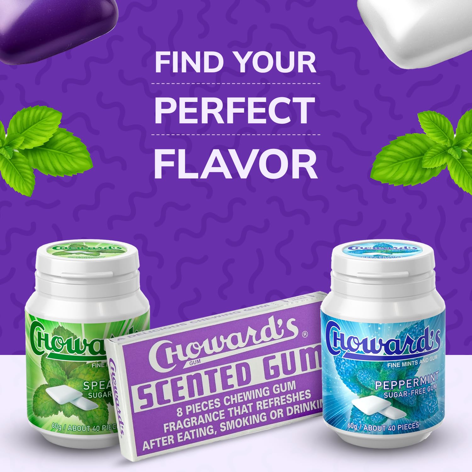 Choward's Scented Gum gift box presentation enhances celebrations.