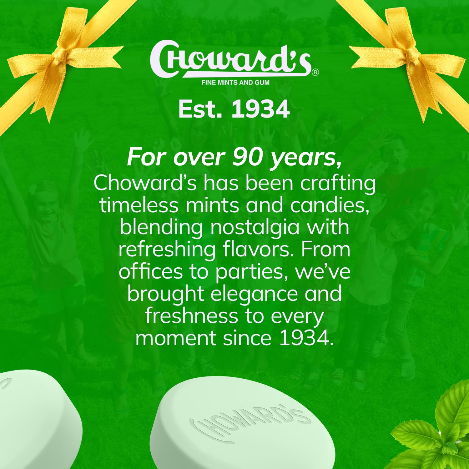 Choward's travel mints in pocket pack for quick refresh