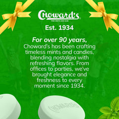 Choward's travel mints in pocket pack for quick refresh