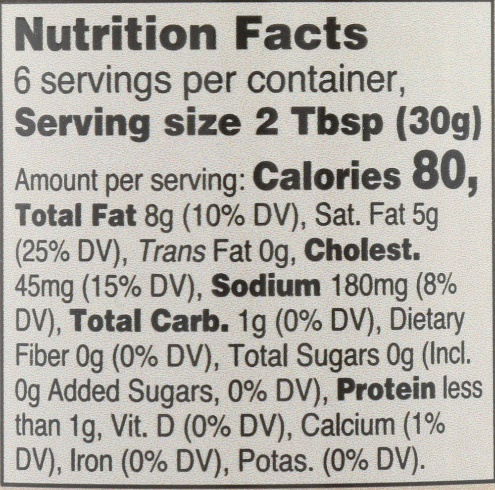 Christian Potier Bearnaise sauce ingredient label shows gluten-free and non-GMO features.