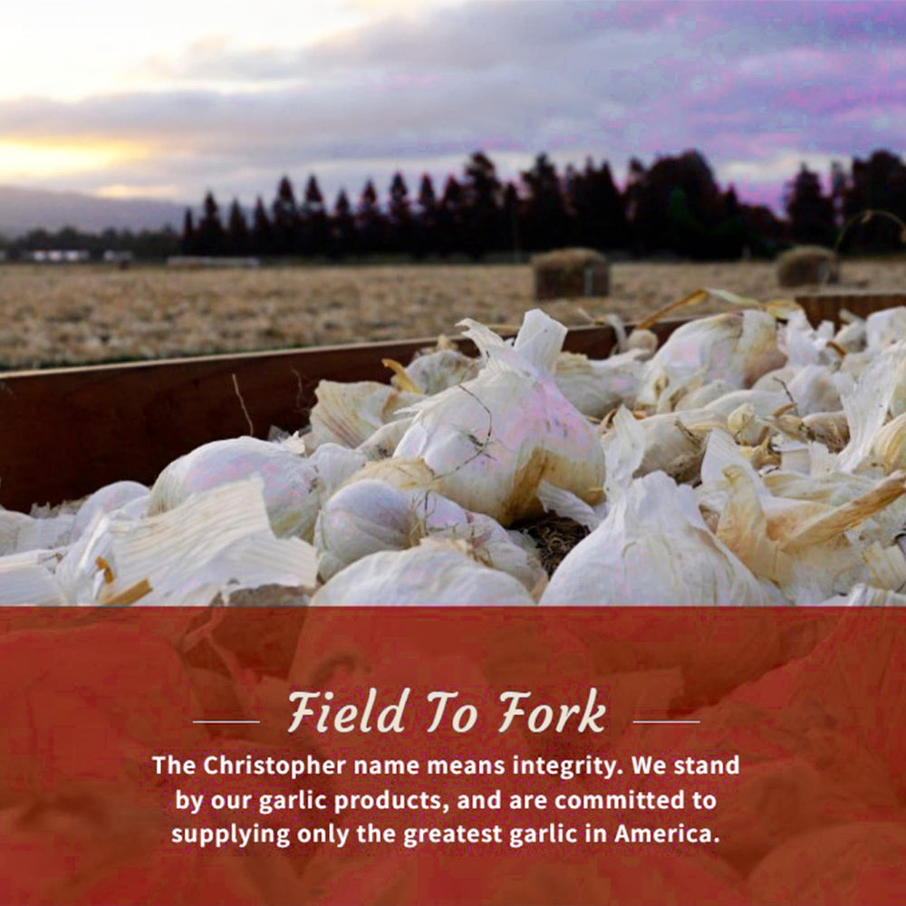 Christopher Ranch Crushed Garlic used as seasoning base for dressings or soups.