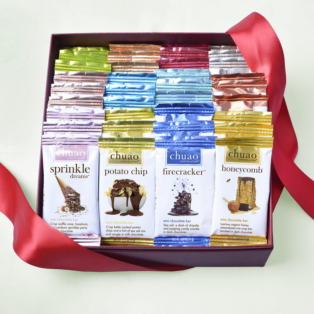 Chuao Chocolatier preservative-free label signals clean ingredients.