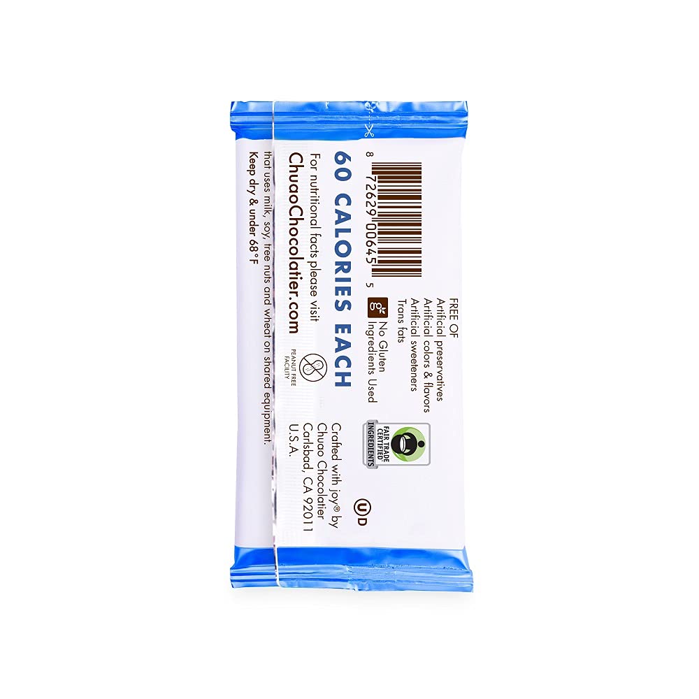 Chuao Firecracker mini bars wrapped for gifting and sharing