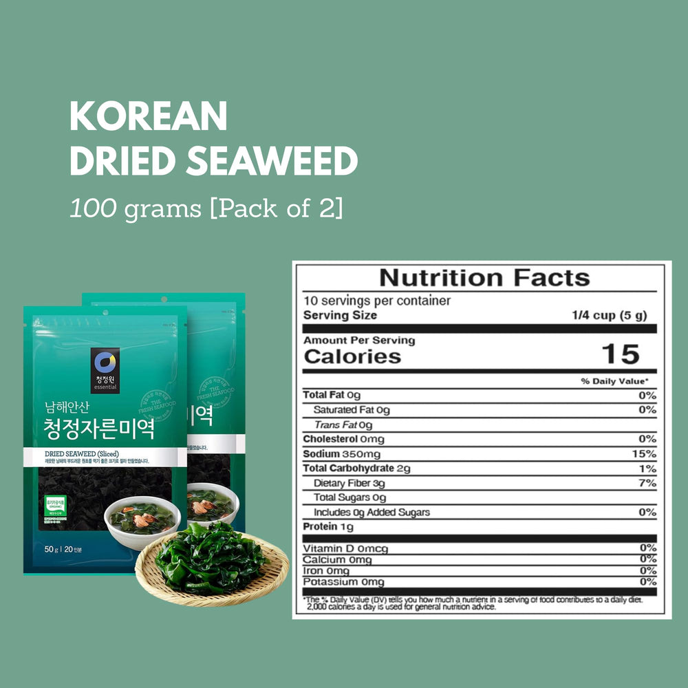 Chung Jung One baby wakame seaweed for quick soup base