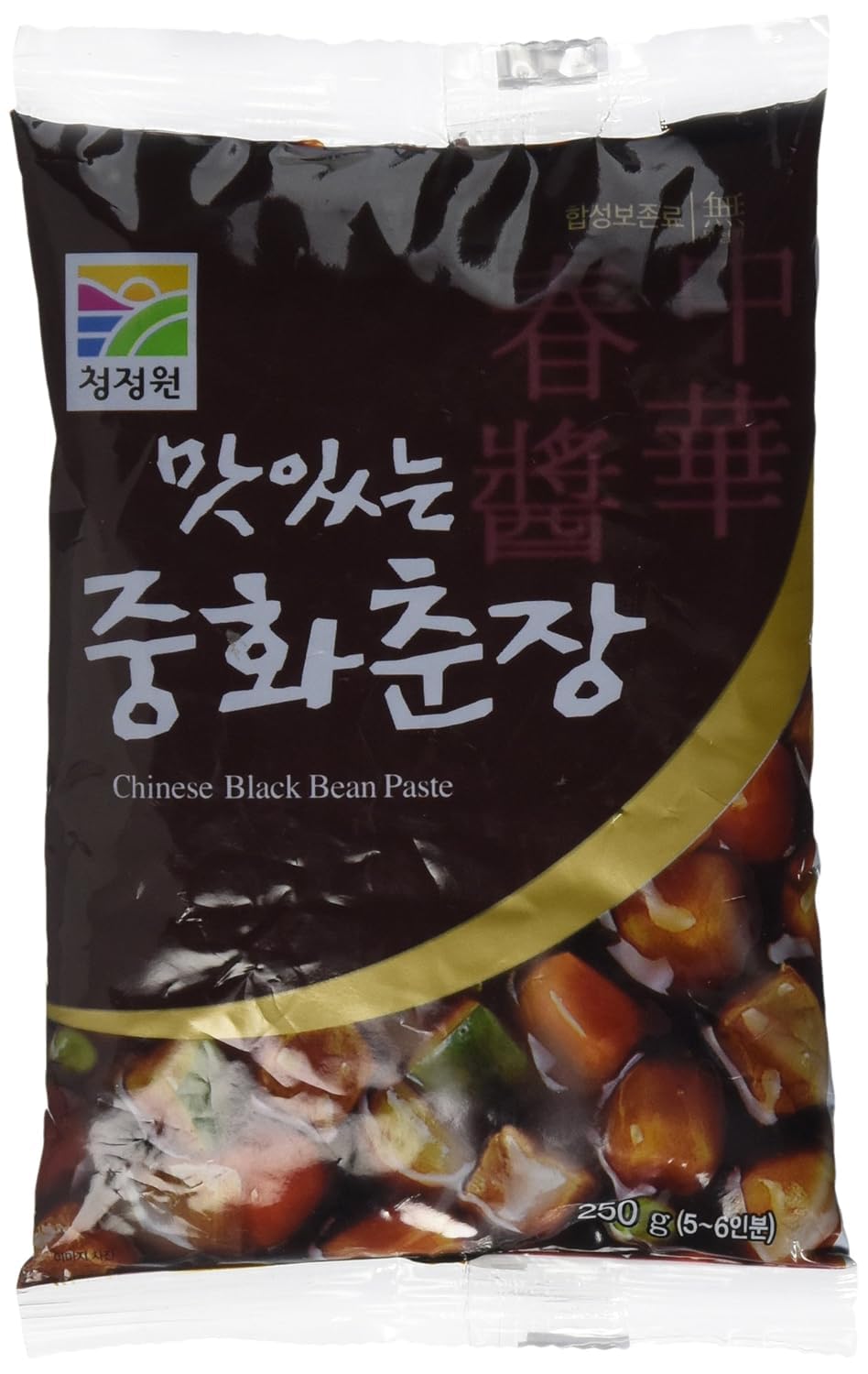 Chung Jung One Chong Jung Won Chinese Black Bean Paste jar with rich umami for sauces.