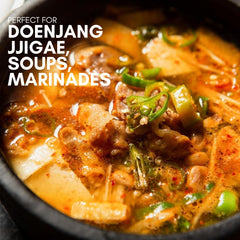 Chung Jung One Doenjang bibimbap bowl showcasing savory depth.