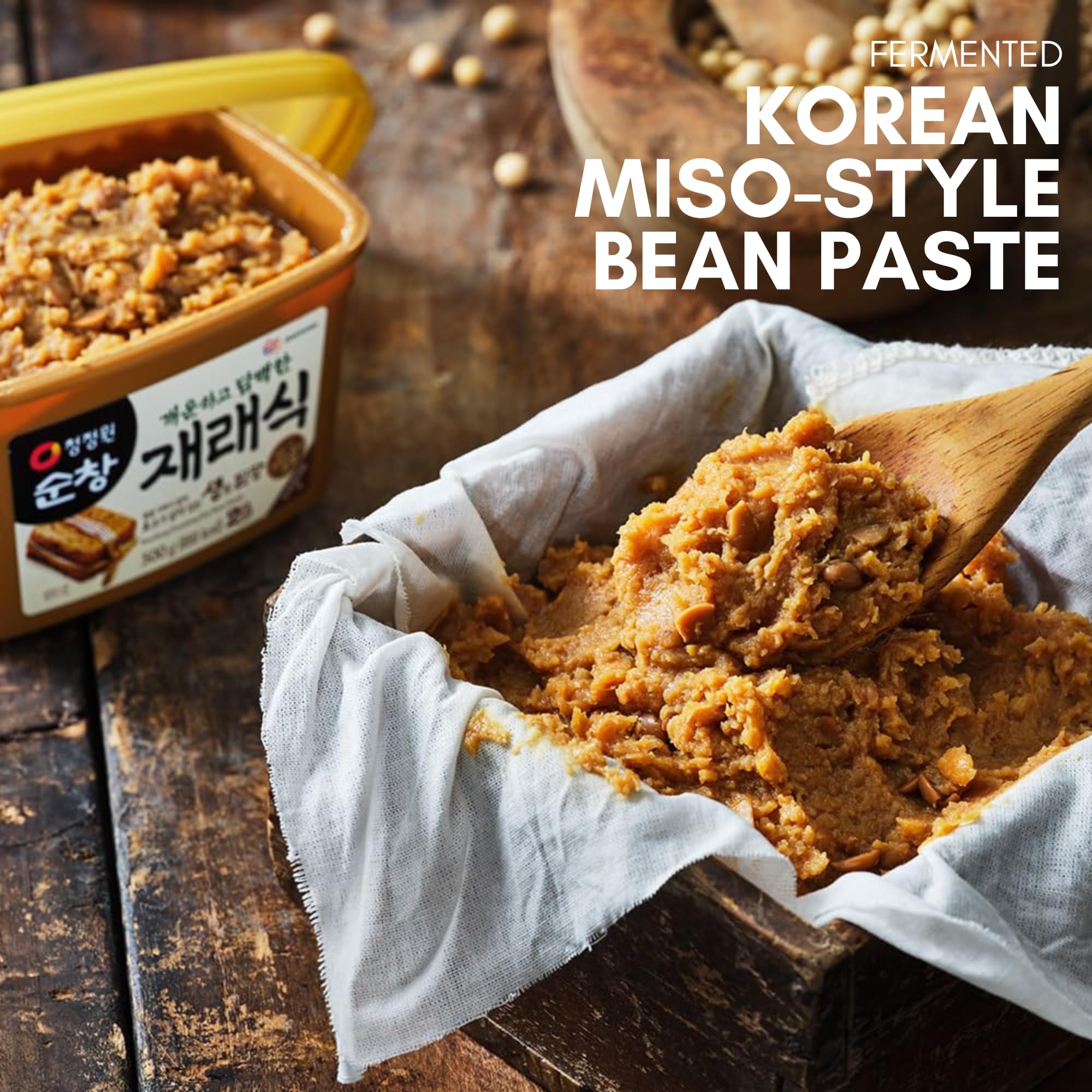 Chung Jung One Doenjang stir-fry dish highlight ready-to-use flavor base.