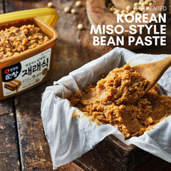 Chung Jung One Doenjang stir-fry dish highlight ready-to-use flavor base.