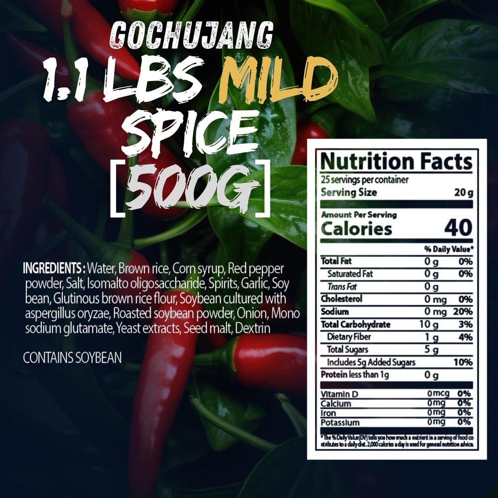 Chung Jung One gochujang mild sauce pour showcases rich sweetness and savory depth.