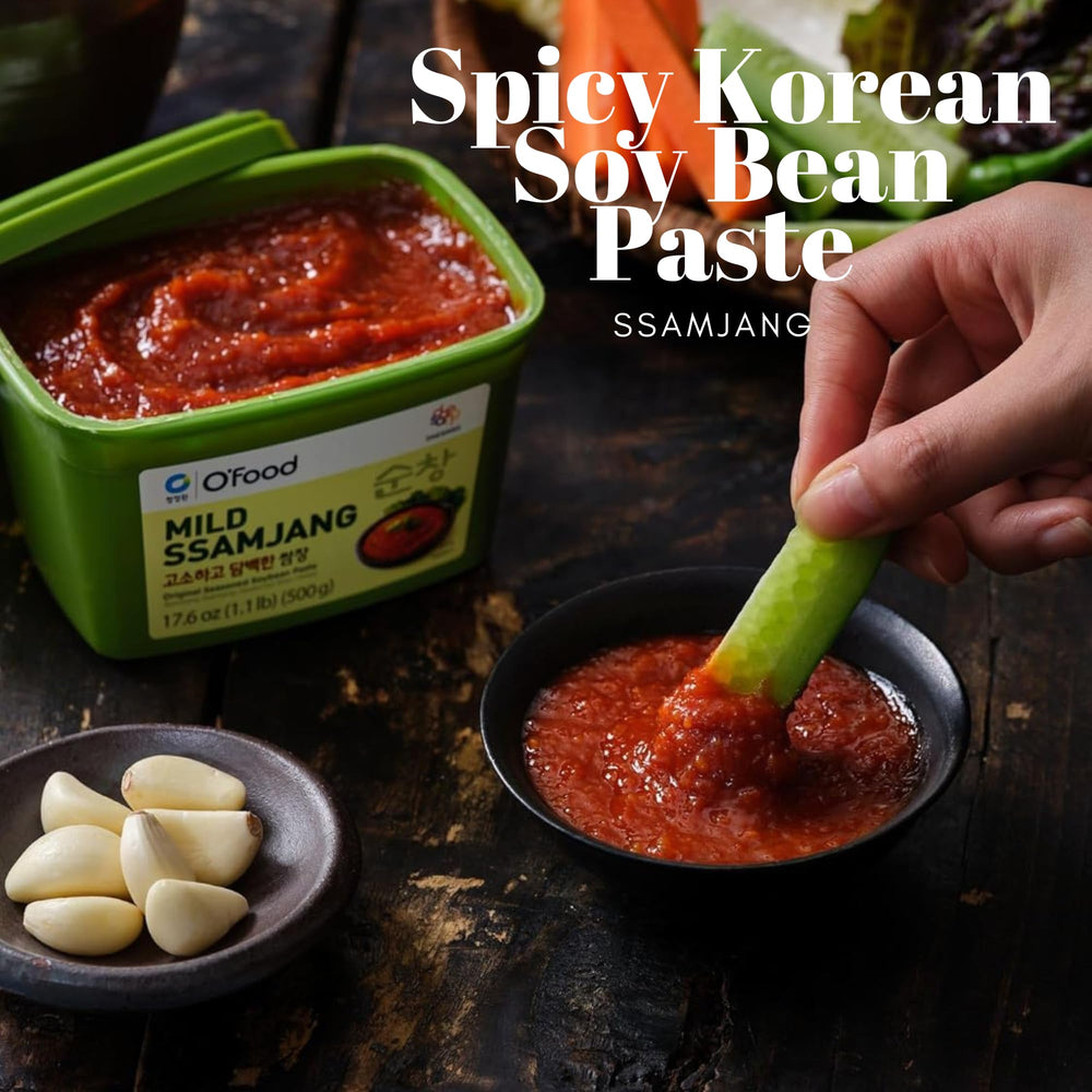 Chung Jung One Ssamjang lettuce-wrap-dip versatile dipping with vegetables