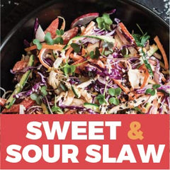 Chung's Sweet & Sour Sauce on fried rice for a tangy glaze.