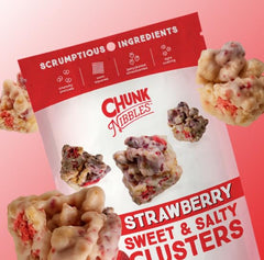 Pretzels and corn squares mixed with Chunk Nibbles for a crunchy, balanced bite.