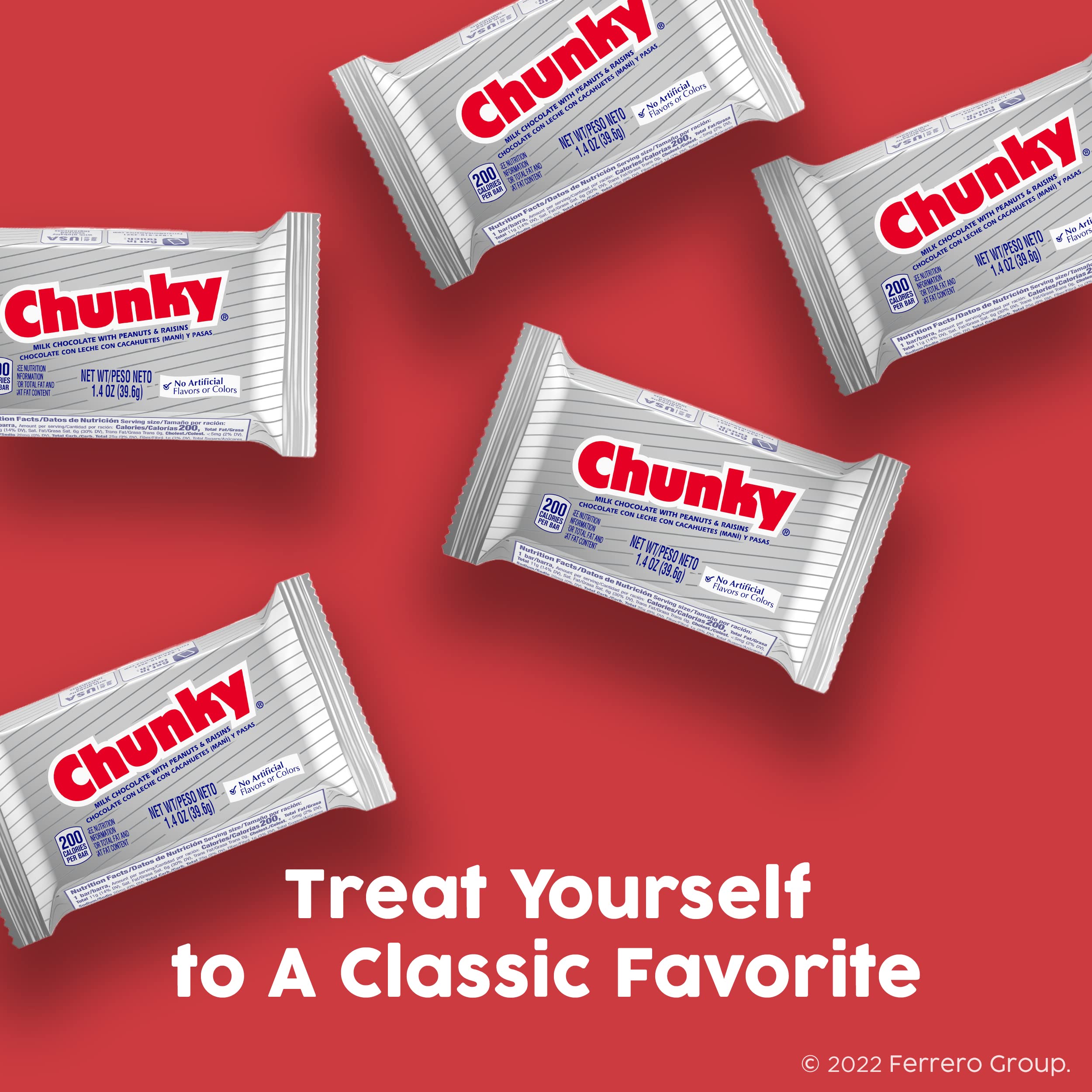 Chunky bars unwrapped, ready for a quick treat.